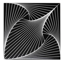 Ma.Vi. Ceramica Set di 25 piastrelle nere CeramicOp