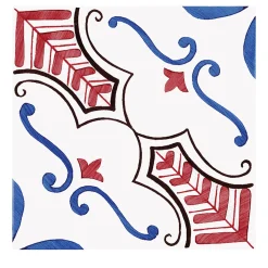 Ma.Vi. Ceramica Set di 25 Piastrelle Riedizioni Tradizione Tipo Cantorate