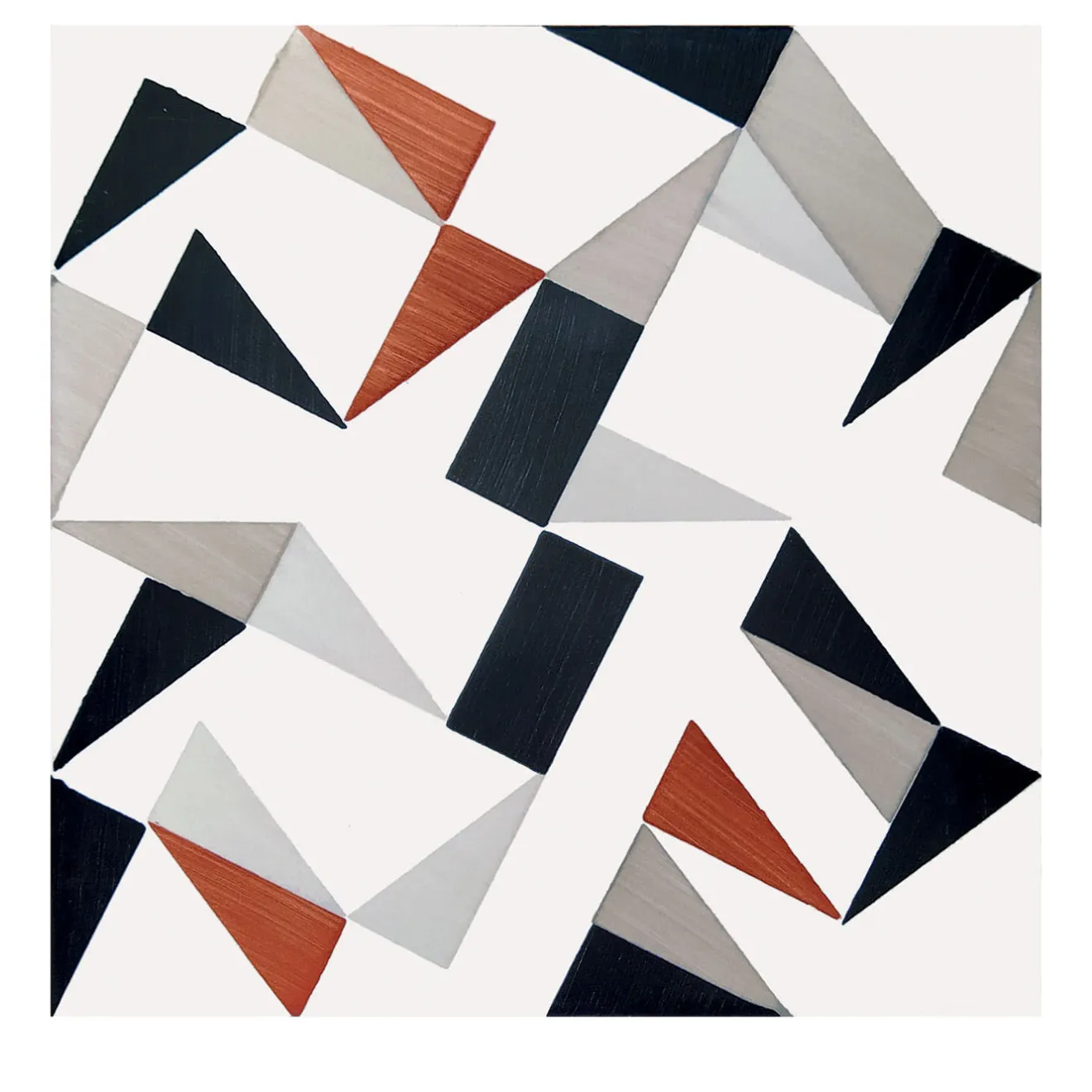 Ma.Vi. Ceramica Set Di 25 Piastrelle Tartan Black Tipo 2