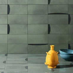 Ninefifty Set di 22 piastrelle verdi Inversi di Margherita Rui