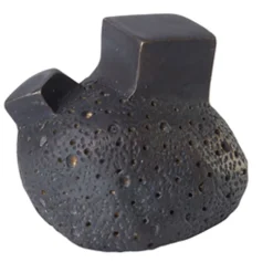 NIVA Design Set di 4 pomelli neri per porte Pietra #3 di Nicole Valenti