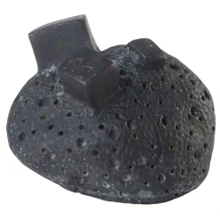 NIVA Design Set di 4 pomelli neri Pietra #2 di Nicole Valenti