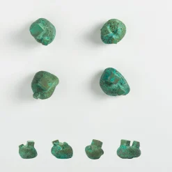 NIVA Design Set di 4 pomelli per porte verdi Pietra #1 di Nicole Valenti