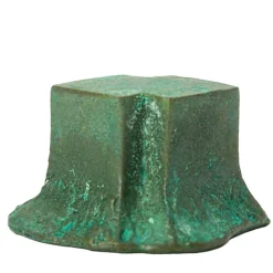 NIVA Design Set di 4 pomelli verdi per porte Solido #2 di Nicole Valenti