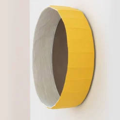 Paola Paronetto Set di 3 specchi Ninfea 30 gialli