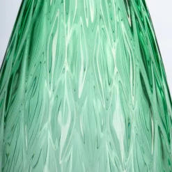 Officine di Murano 1295 Set di 2 vasi conici verdi Balloton