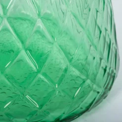 Officine di Murano 1295 Set di 2 vasi conici verdi Balloton