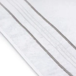 Jesurum Set di asciugamani da bagno Bourdon bianchi