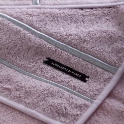 Alessandro Di Marco Set di asciugamani da bagno grandi - Rosa cipria