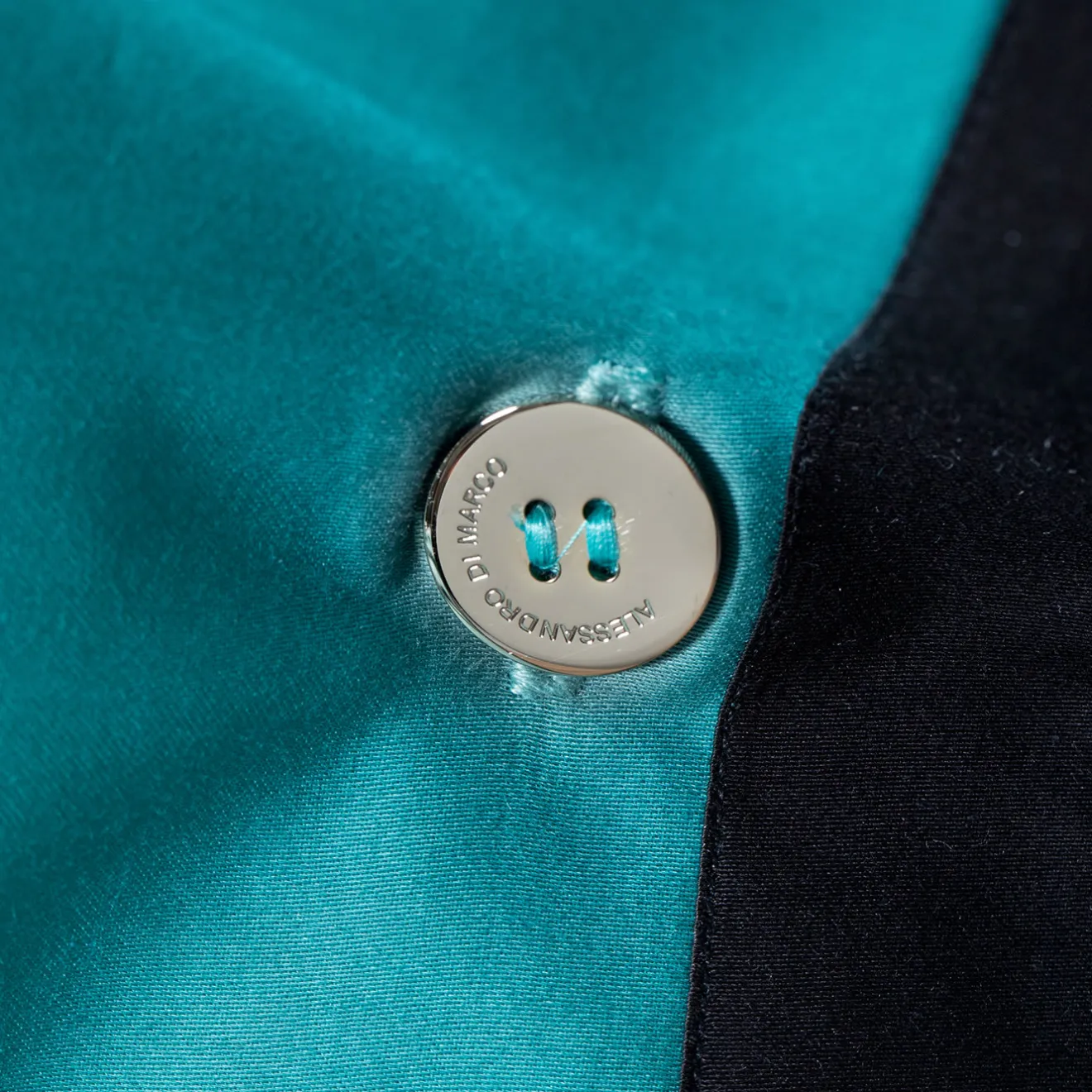 Alessandro Di Marco Set di biancheria da letto estiva - verde acqua