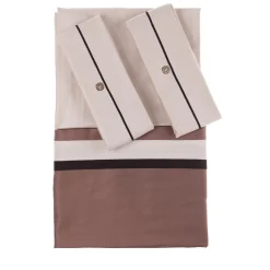 Alessandro Di Marco Set di biancheria da letto estiva - Fango