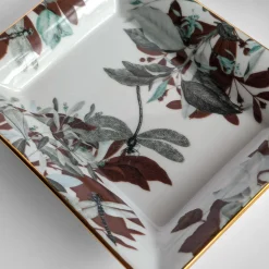 Grand Tour by Vito Nesta Set di posacenere e videopoche in porcellana Black Dragon Pool