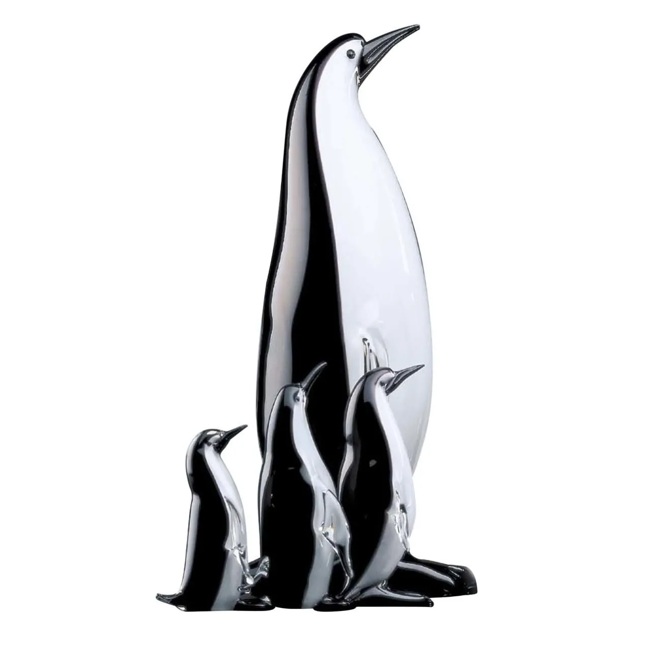 Fornace Mian Set di quattro pinguini