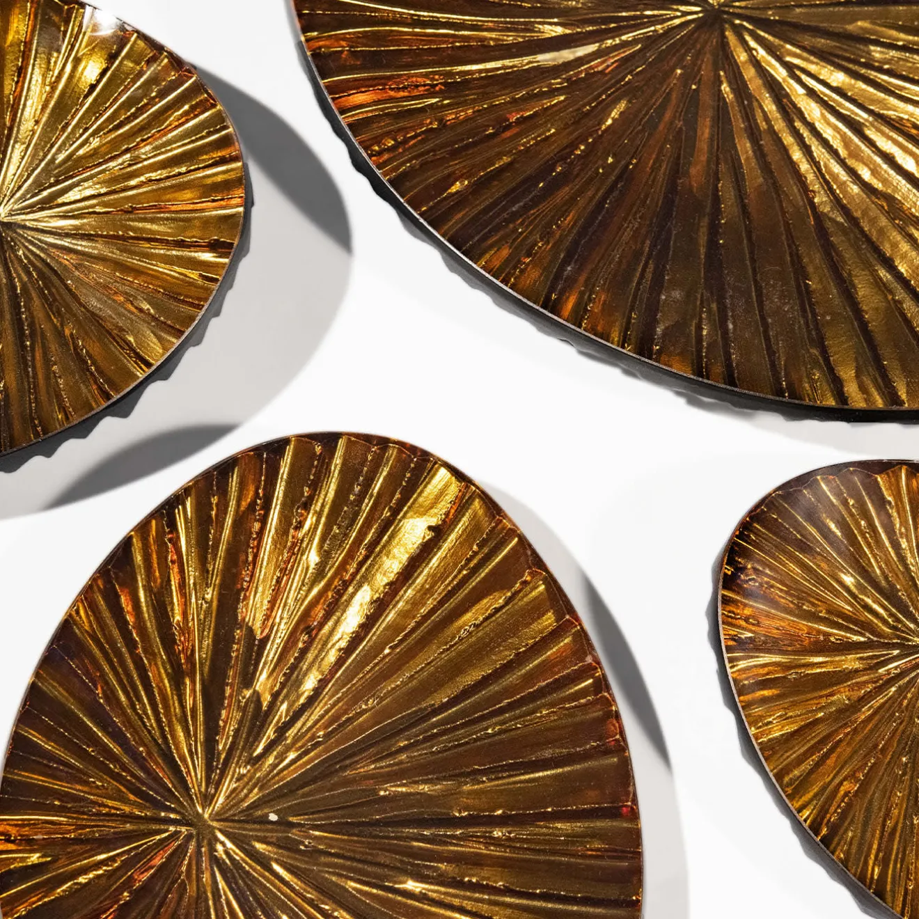 Ghirò Studio Set di sei centrotavola in cristallo Oasi