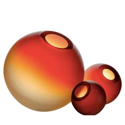 Fornace Mian Set di tre vasi Marte