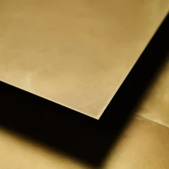 Favel Sintesi Set di 4 mattonelle in ottone con finitura traslucida