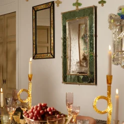 Spini Firenze Specchio con fiori asiatici