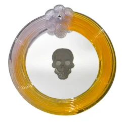 Ongaro & Fuga Specchio con teschio rotondo #6 di Bradley Theodore