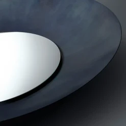 De Castelli Specchio da parete Brame in acciaio inossidabile con luce LED di R&D