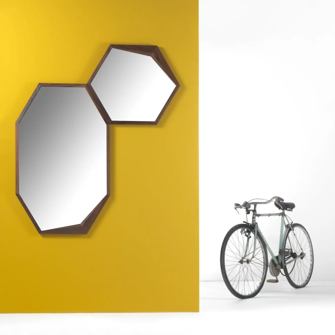 Durame Specchio da parete lungo Edes