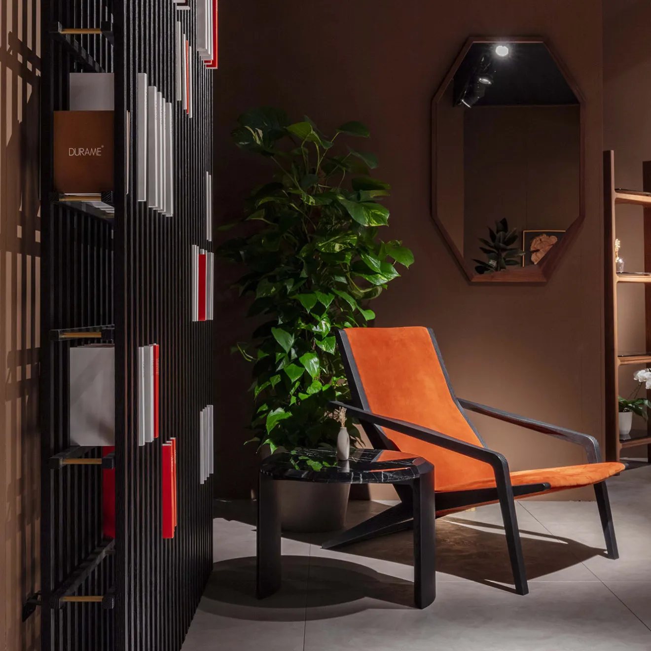 Durame Specchio da parete lungo Edes