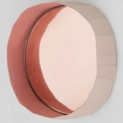 Paola Paronetto Specchio da parete Ninfea 40 Rosa