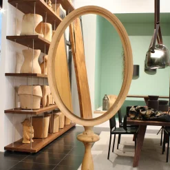 Riva 1920 Specchio da terra Mirror Mirror in legno massello di cedro