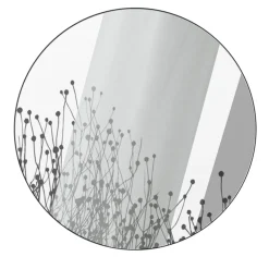 Ultramobili Specchio grafico con cornice in metallo Wildfield