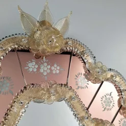 Fratelli Tosi Specchio in vetro di Murano Navagero