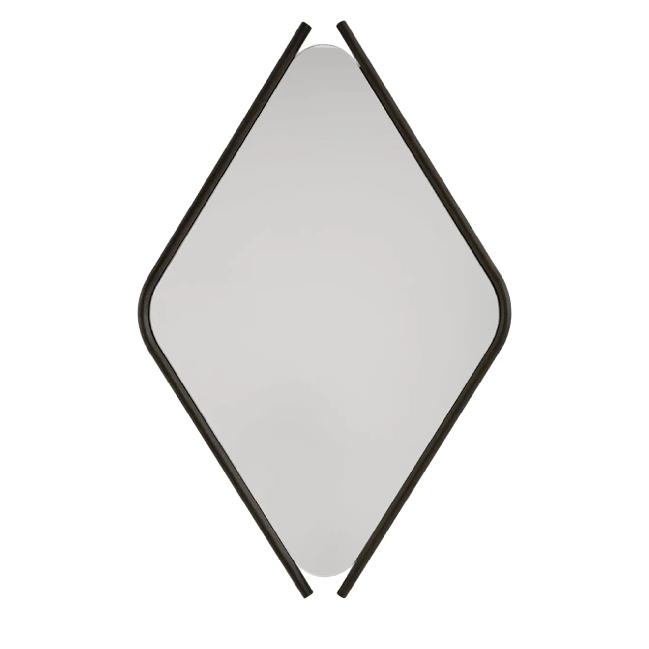 Morica Design Specchio medio Wood Eye con cornice in rovere massiccio