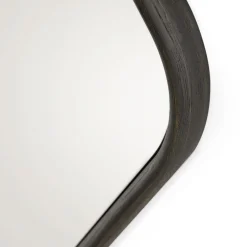 Morica Design Specchio medio Wood Eye con cornice in rovere massiccio