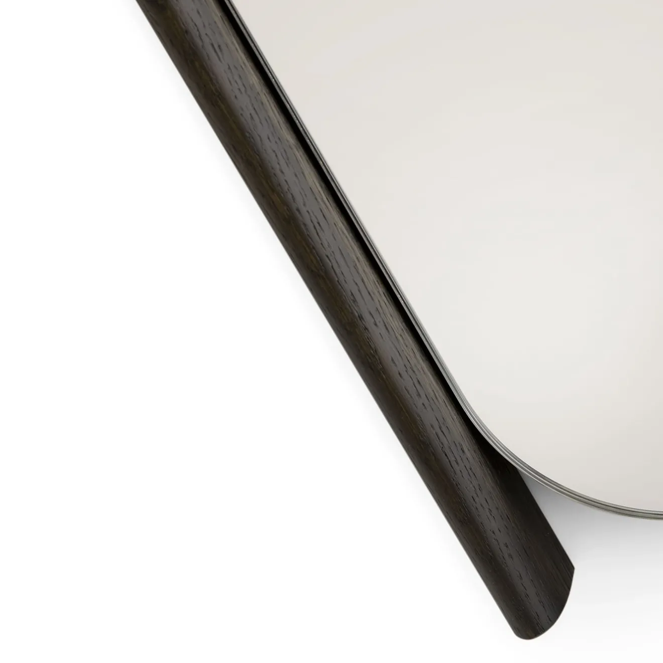 Morica Design Specchio medio Wood Eye con cornice in rovere massiccio