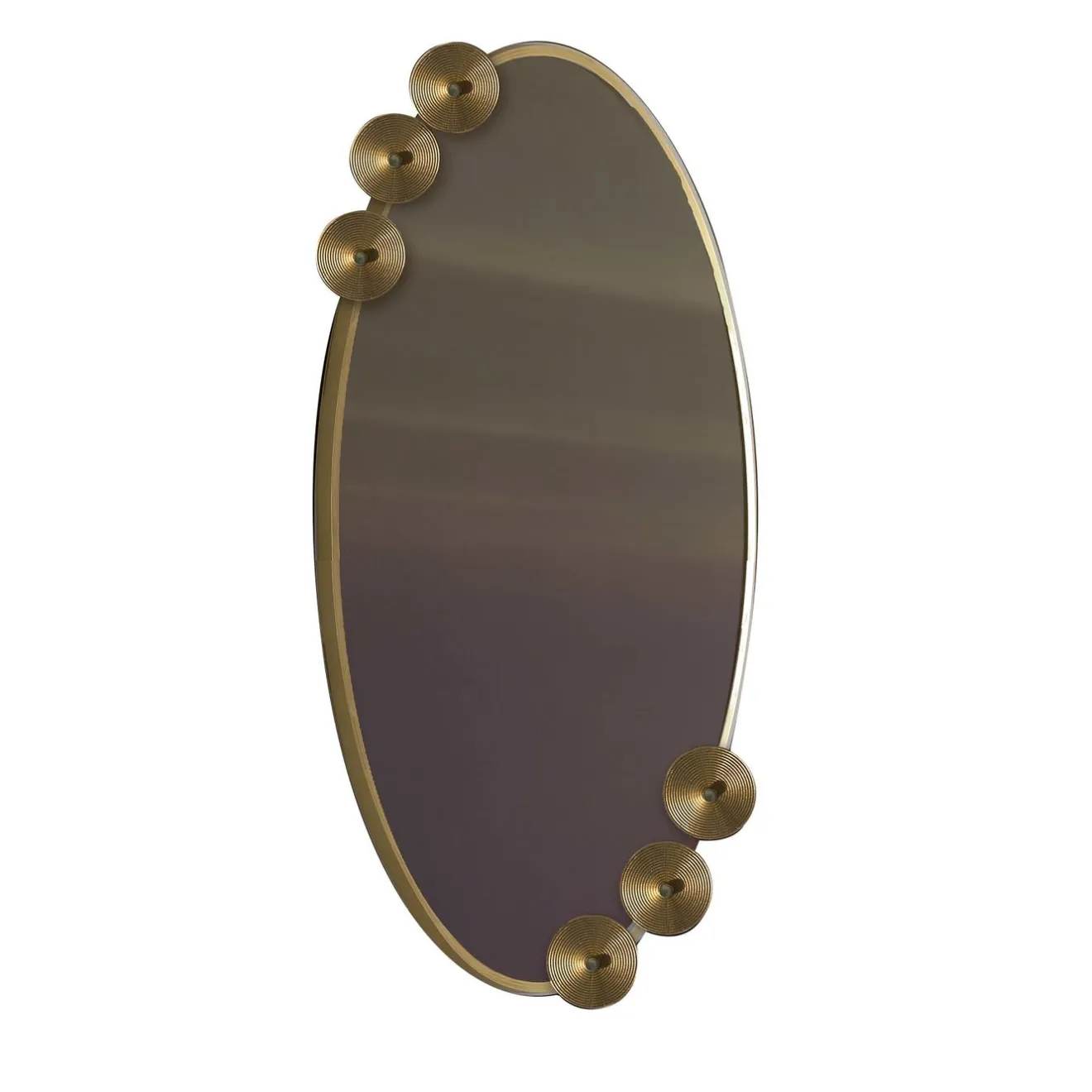 Villari Specchio ovale Dandelion