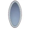 Fratelli Tosi Specchio ovale in vetro di Murano Roseto