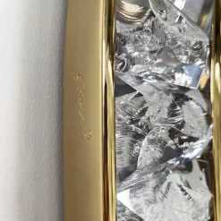 Ghirò Studio Specchio ovale Martele