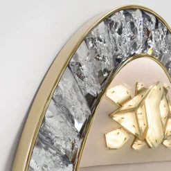 Ghirò Studio Specchio ovale Martele