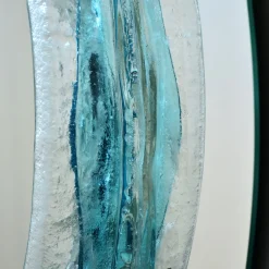 Atlasproject Specchio Rotondo in Cristallo Naias