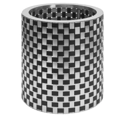 Splot Design Splot4flowers Cachepot ottico nero