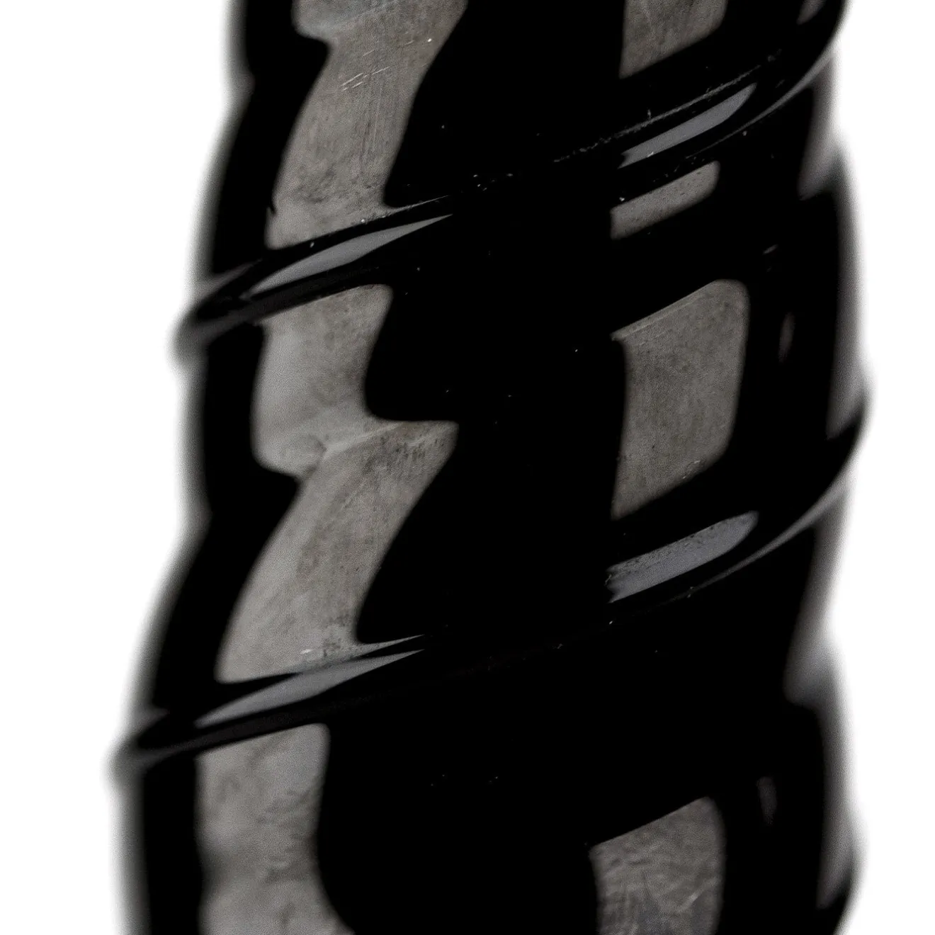 Officine di Murano 1295 Stmatbott Bottiglia nera e gialla