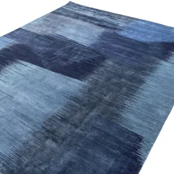 Jaipur Rugs Tappeto Annodato A Mano Antique Blue & Denim Blue