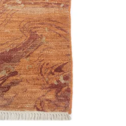 Jaipur Rugs Tappeto Annodato a Mano Dreamy Desire Rosso Arancio e Rosso Arancio
