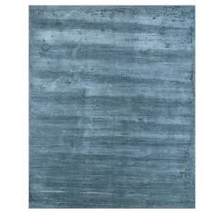 Jaipur Rugs Tappeto Annodato a Mano Denim Haze Cenere e Blu Mirage