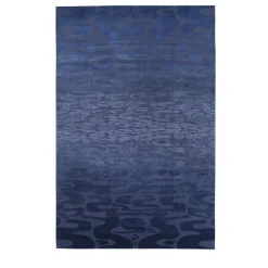 Amini Tappeto blu Onde di Ico Parisi