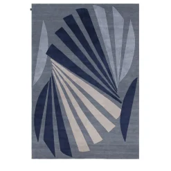 Amini Tappeto blu Ventaglio di Fede Cheti