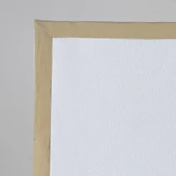 Rivolta Carmignani Tappeto da bagno Kanapa giallo morbido e bianco