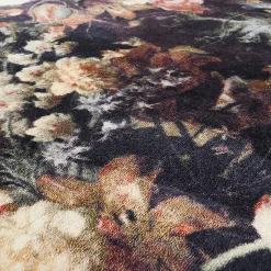 Instabilelab Tappeto floreale Frida rotondo