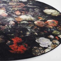 Instabilelab Tappeto floreale Frida rotondo