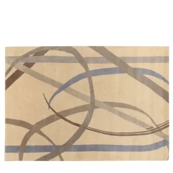 Amini Tappeto grigio Lettera Disegnata di Gio Ponti