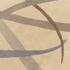 Amini Tappeto grigio Lettera Disegnata di Gio Ponti