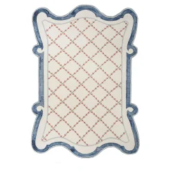 Jaipur Rugs Tappeto in Lana e Cotone Annodato a Mano A River of Roses di Tatiana de Nicolay